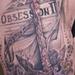 Tattoos - Realistic Anchor on thigh - 62882